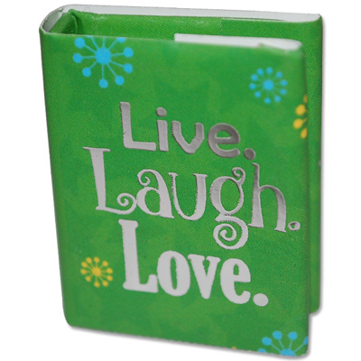 "Live  Laugh Love Miniature Book-code007 - Click here to View more details about this Product